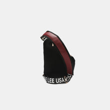 Load image into Gallery viewer, Nicole Lee USA Vegan Leather Leopard & Lip Pattern Crossbody Bag