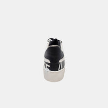 Load image into Gallery viewer, Nicole Lee USA Printed Vegan Leather Lace Up Sneaker