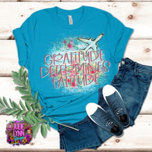 Load image into Gallery viewer, "Gratitude Determines Latitude" Unisex Tee
