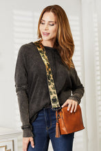 Load image into Gallery viewer, SHOMICO PU Leather Wide Strap Crossbody Bag