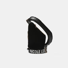 Load image into Gallery viewer, Nicole Lee USA Vegan Leather Leopard & Lip Pattern Crossbody Bag