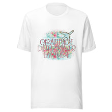Load image into Gallery viewer, "Gratitude Determines Latitude" Unisex Tee