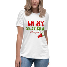 Load image into Gallery viewer, "In My Spicy Era # Pregnant"  Relaxed T-Shirt
