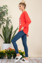 Load image into Gallery viewer, Celeste Full Size Heart Graphic Long Sleeve T-Shirt