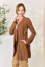 Load image into Gallery viewer, Culture Code Full Size Open Front Long Sleeve Cardigan