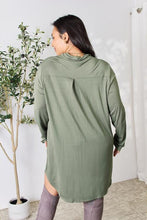 Load image into Gallery viewer, Celeste Full Size Button Down Shirt Dress