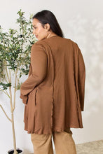 Load image into Gallery viewer, Culture Code Full Size Open Front Long Sleeve Cardigan