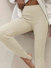 Load image into Gallery viewer, Ribbed Mid Waist Leggings