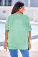 Load image into Gallery viewer, Plus Size Ribbed Cocoon Cover Up