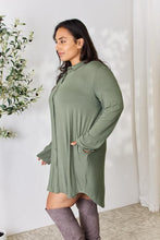 Load image into Gallery viewer, Celeste Full Size Button Down Shirt Dress