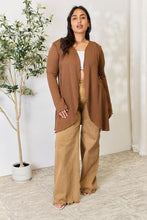 Load image into Gallery viewer, Culture Code Full Size Open Front Long Sleeve Cardigan