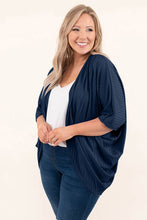 Load image into Gallery viewer, Plus Size Ribbed Cocoon Cover Up