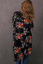 Load image into Gallery viewer, Double Take Printed Open Front Longline Cardigan