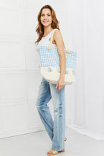 Load image into Gallery viewer, Justin Taylor Picnic Date Tassle Tote Bag