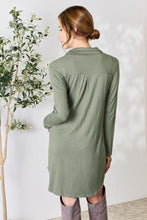 Load image into Gallery viewer, Celeste Full Size Button Down Shirt Dress