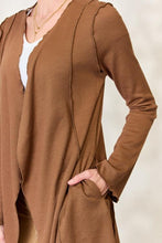 Load image into Gallery viewer, Culture Code Full Size Open Front Long Sleeve Cardigan