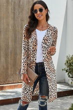 Load image into Gallery viewer, Double Take Printed Open Front Longline Cardigan