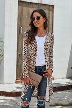 Load image into Gallery viewer, Double Take Printed Open Front Longline Cardigan