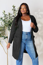 Load image into Gallery viewer, Basic Bae Full Size Ribbed Open Front Long Sleeve Cardigan