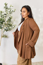 Load image into Gallery viewer, Culture Code Full Size Open Front Long Sleeve Cardigan