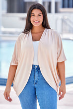 Load image into Gallery viewer, Plus Size Ribbed Cocoon Cover Up