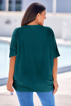 Load image into Gallery viewer, Plus Size Ribbed Cocoon Cover Up