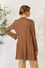 Load image into Gallery viewer, Culture Code Full Size Open Front Long Sleeve Cardigan