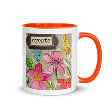 Load image into Gallery viewer, Create Flower Mug with Color Inside