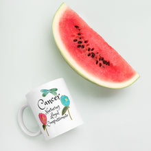 Load image into Gallery viewer, "Cancer" White glossy mug