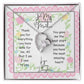 To My Beautiful Mother Forever Love Necklace