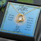 Happy Mother's Day Heart Necklace