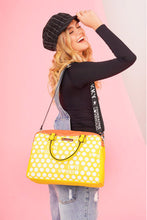 Load image into Gallery viewer, Nicole Lee USA Contrast Polka Dot Handbag
