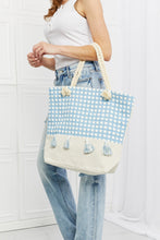 Load image into Gallery viewer, Justin Taylor Picnic Date Tassle Tote Bag
