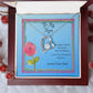 To My Mom Heart Necklace
