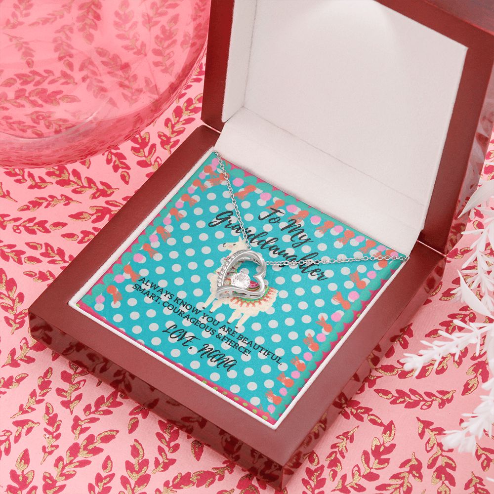 To My Granddaughter Necklace