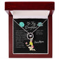 To My Daughter Necklace