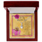 To My Beautiful Mom Alluring Beauty Necklace