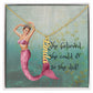 She Believed She Could & So She Did Vertical Name Necklace