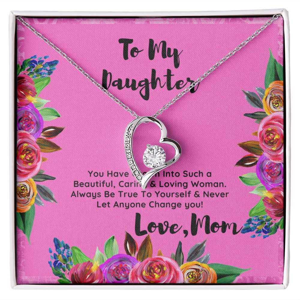 To My Daughter Necklace
