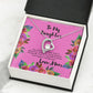 To My Daughter Necklace