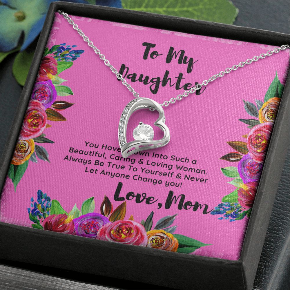 To My Daughter Necklace