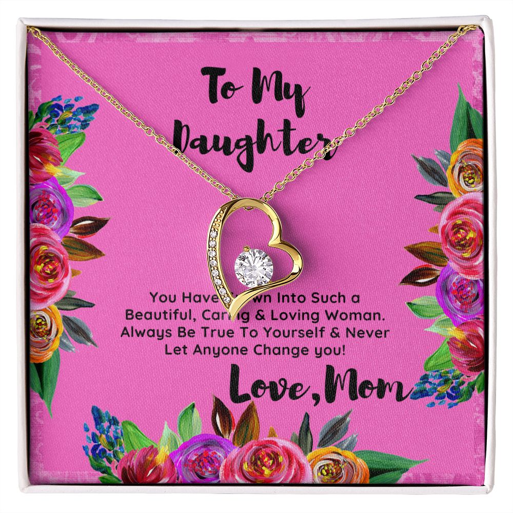To My Daughter Necklace