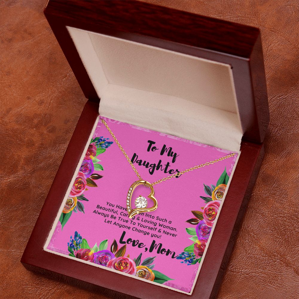 To My Daughter Necklace