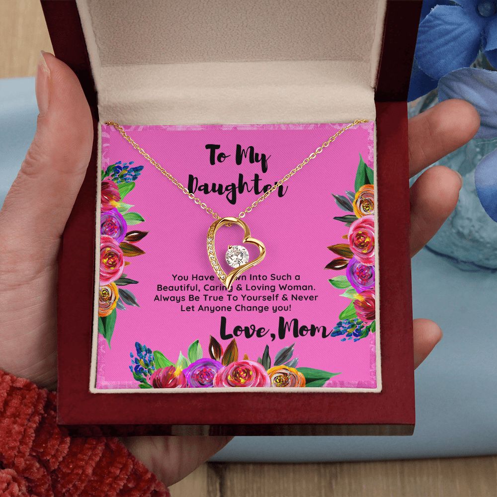 To My Daughter Necklace