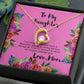 To My Daughter Necklace