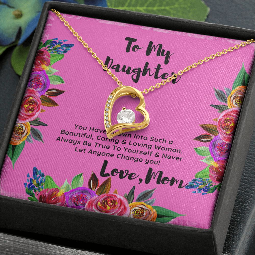 To My Daughter Necklace