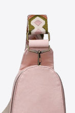 Load image into Gallery viewer, Adjustable Strap PU Leather Sling Bag
