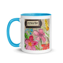 Load image into Gallery viewer, Create Flower Mug with Color Inside

